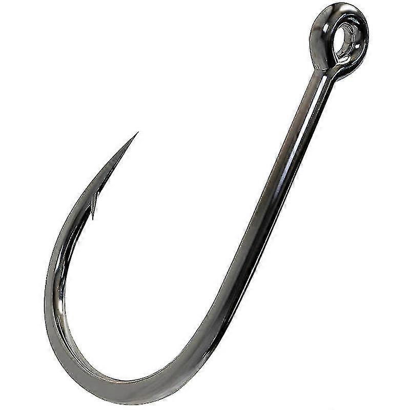 Barbed Hooks, Carbon Steel Eyed Sea Fish Hooks, Carp Circle Hooks Th Storage Box For Freshwater Saltwater Fish Trackle(500pcs, Black) -t