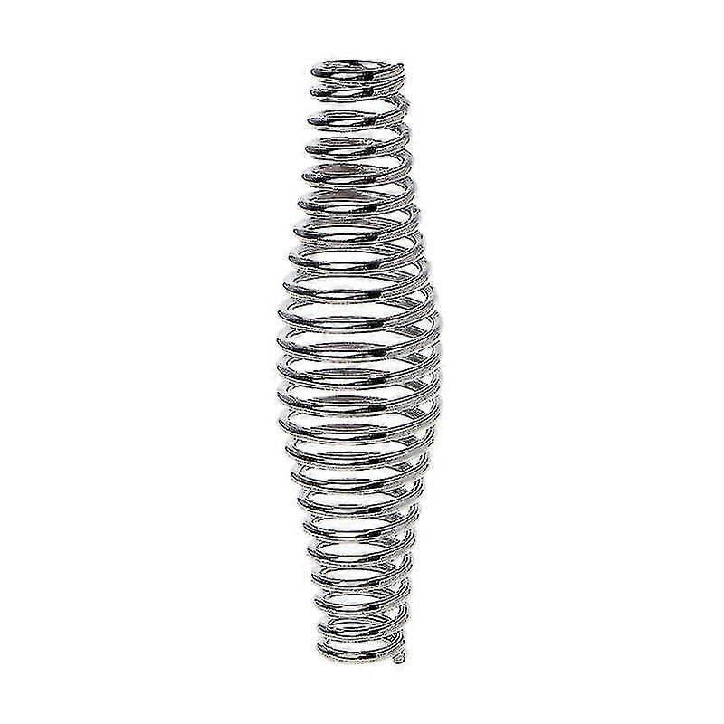 Bbq Stainless Steel Handle Spring Wood Furnace Stove Smoker Elastic Steel Roll -xx
