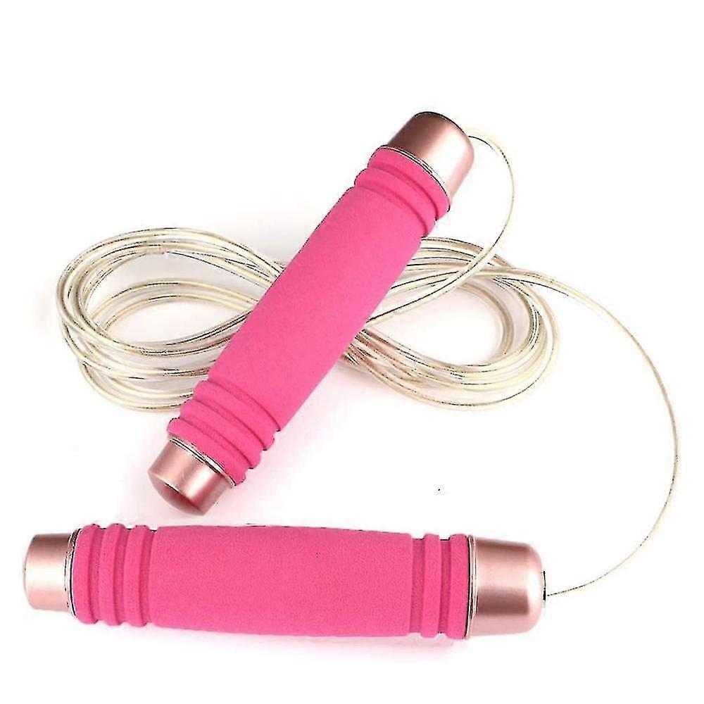 Weighted Jump Rope,adjustable Comfortable Foam Handle Jump Rope For Workout And Fitness Training