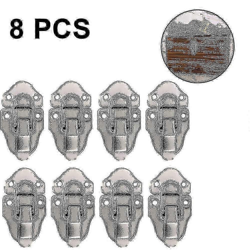 8 Pcs Toggle Lock Box Lock Case Lock With Screw For Cosmetic Case