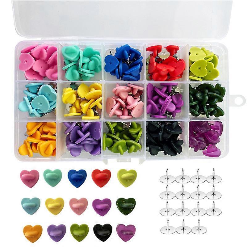 INF DIY Rubber Riveting Kit (150 pcs) heart shape