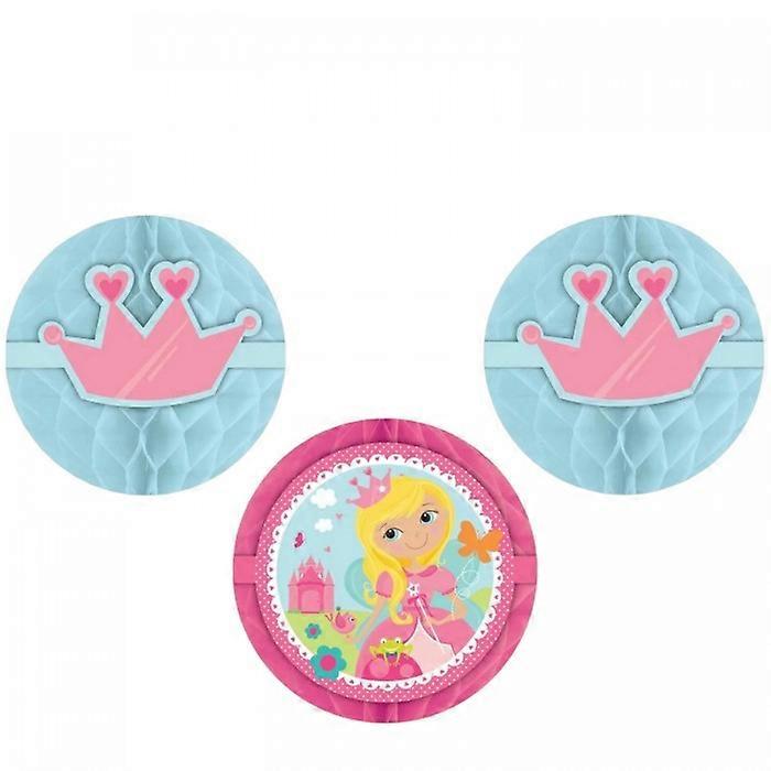 Amscan Princess riippuva koriste (3 kpl pakkaus)