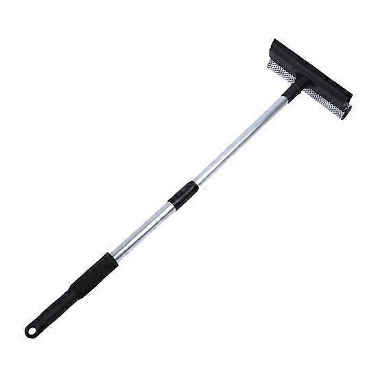 Window Cleaning Brush 2 in 1 Retractable Non-slip Handle Mirror Surface Protector