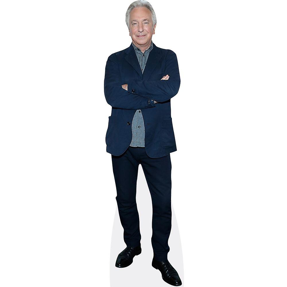Alan Rickman (Arms Folded) Cardboard Cutout (lifesize OR mini size). Standee. Stand Up.