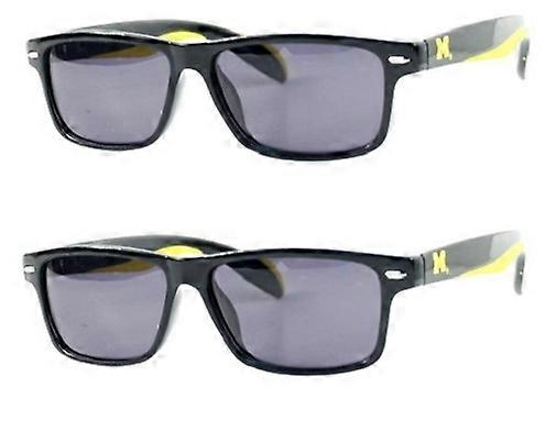 Michigan Wolverines NCAA Polarized Retro Sunglasses 2 Pack