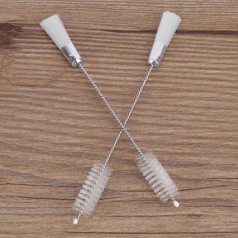 2kpl soittimien tarvikkeet saksofonin puhdistusharja 11cm saksofonipuhdistustyökalusarja