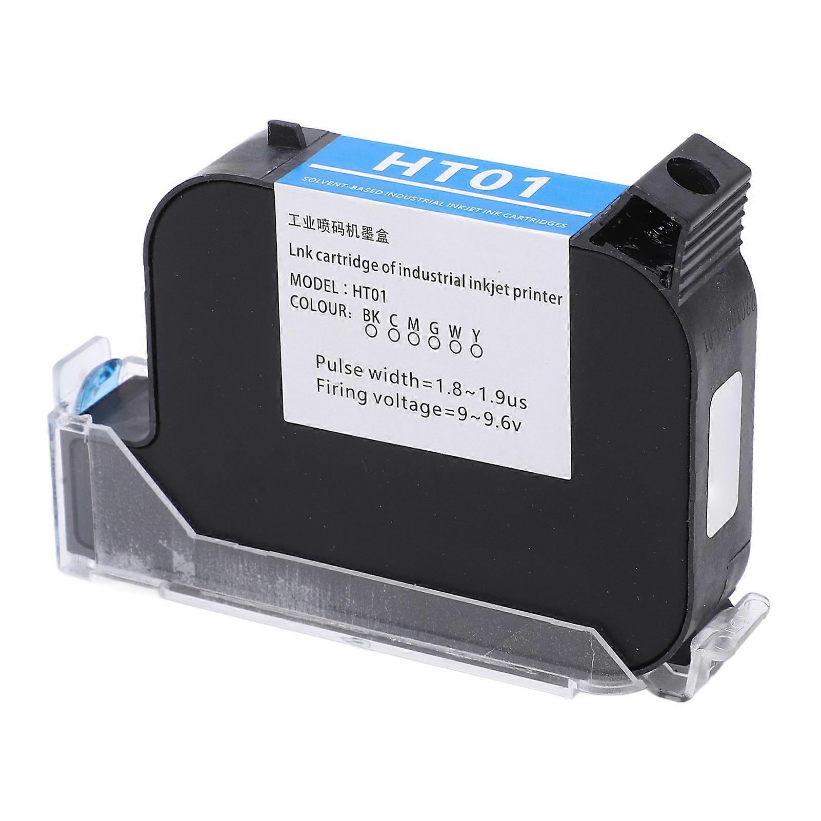 42ML Handheld Printer Ink Cartridge Rapid Drying Inkjet Printer Cartridge Replacement 12.7mm Red