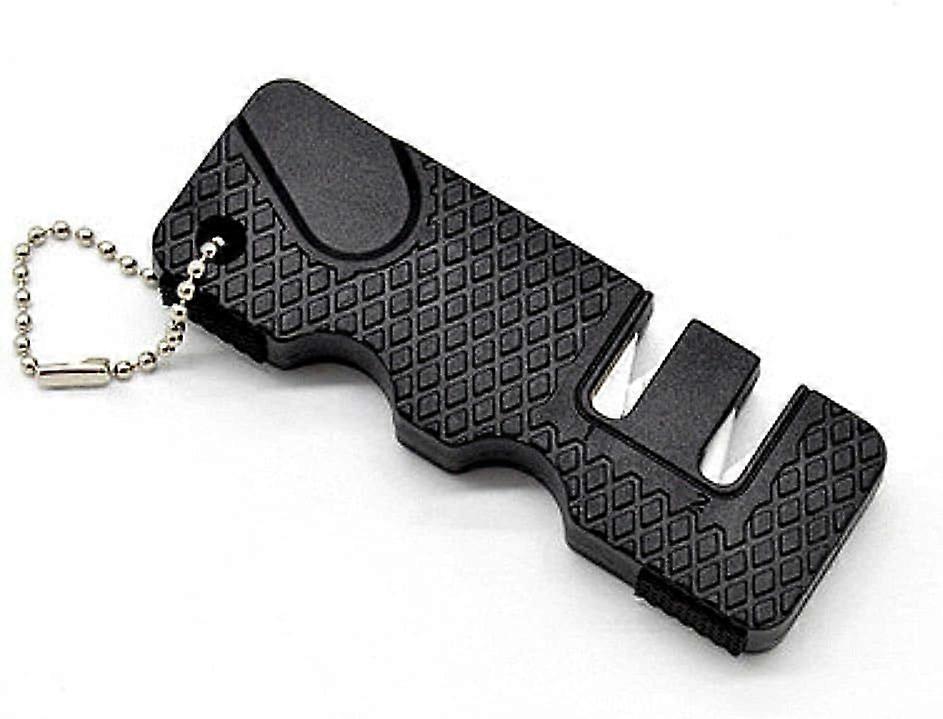 Portable Mini Kitchen Knife Sharpener for Kitchen Camping Hiking, Pocket Knife Sharpener Handheld Knife Sharpener