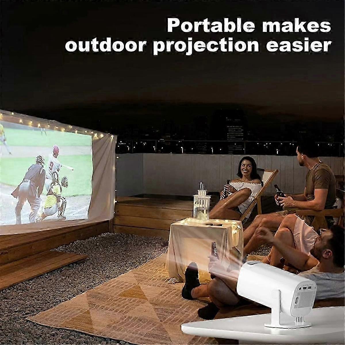 P30 Smart Projector Wifi 6 Android 11 Home Beamer Support 4K Decoding for Home Theater Video Proyec js
