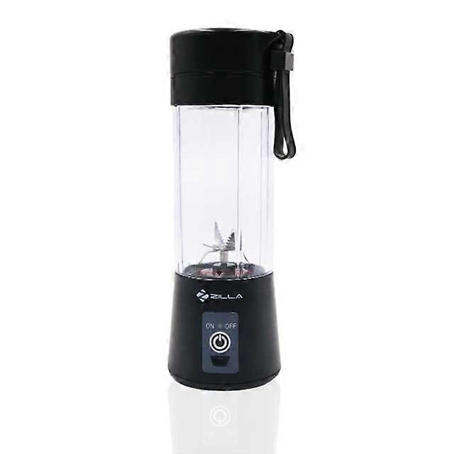 Portable Blender Mini Juicer Cup 380ml Fruit Mixing Machine USB Rechargeable Juicer Cup-Black