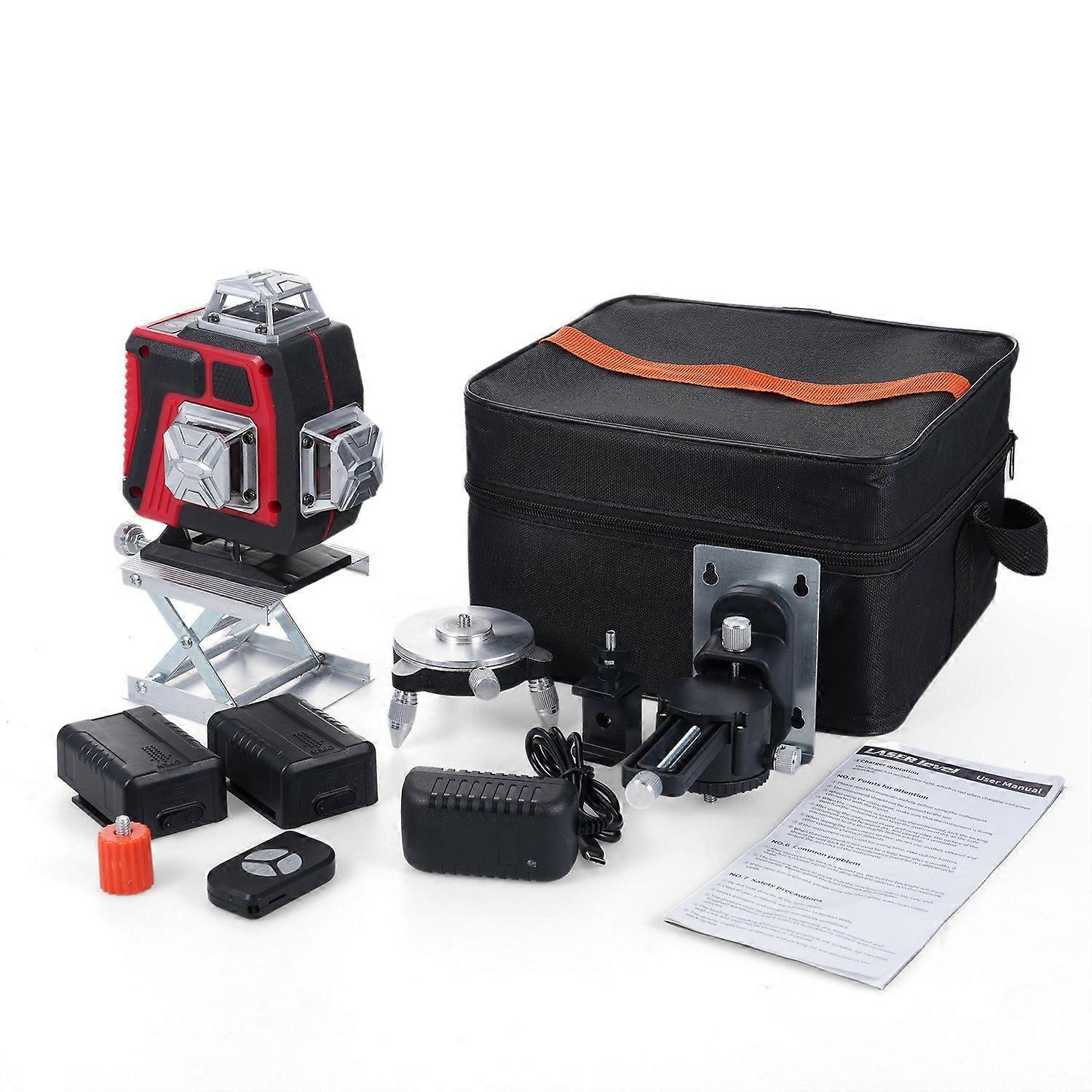 Multifunctional 16 Lines Laser Level 3° Self-leveling Machine Leveling Tool Omnidirectional Ground W