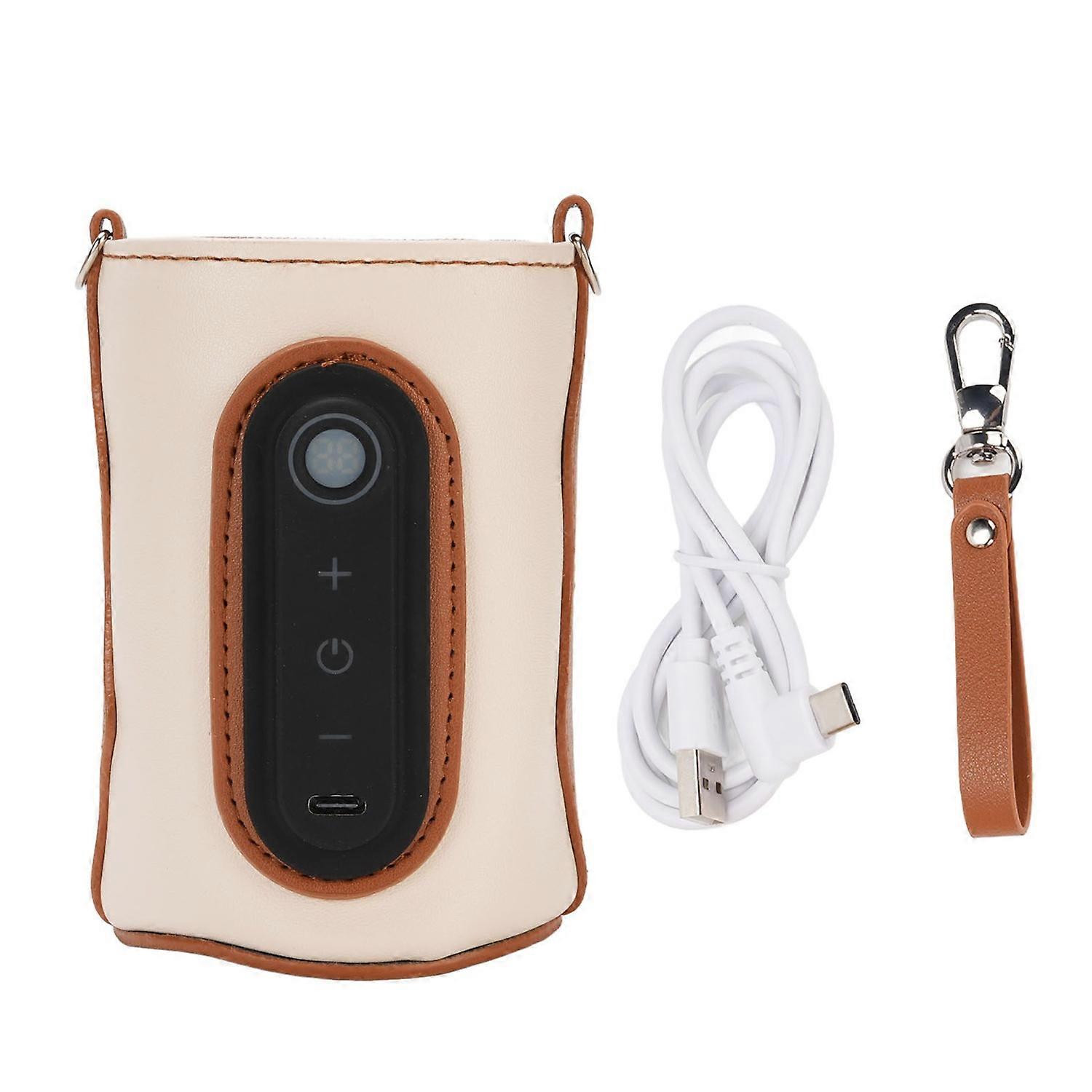 Baby Bottle Warmer Constant Temperature Digital Display USB Powered Portable Milk Bottle Warmer Slee
