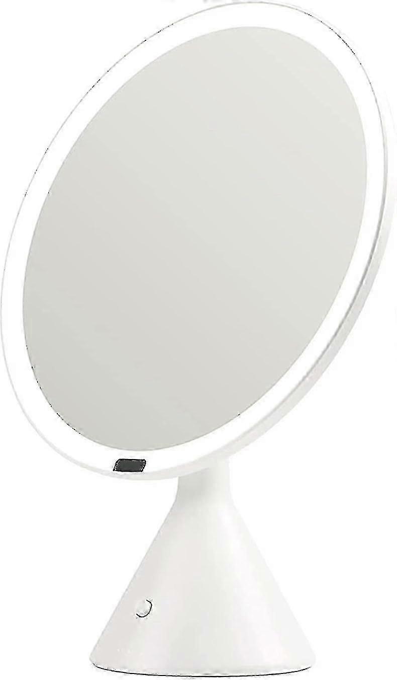Makeup Mirror With 60 Led Lights Makeup Vanity Mirror, Smart Induction Tabletop Makeup Mirror, Dimma