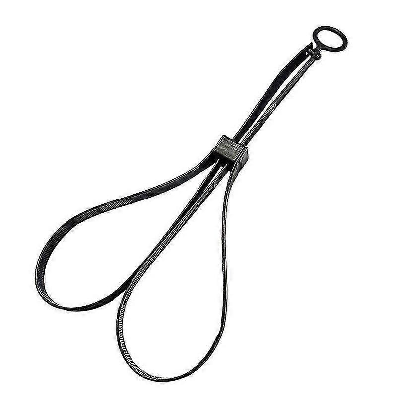 Gul Sort Engangs Til Politi Nylon Slips Heavy Duty Dobbelt Zip Håndjern