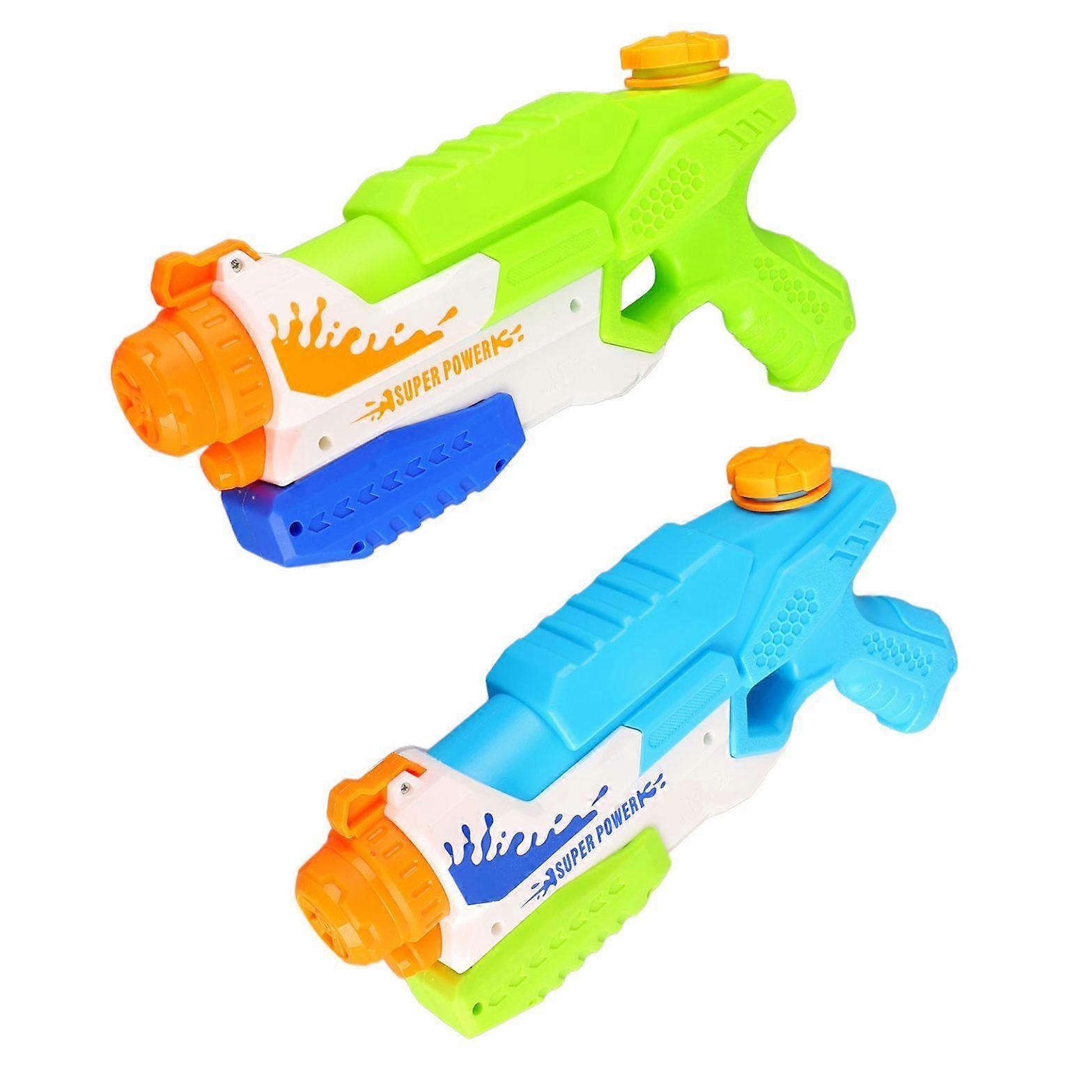 2-Pack Water Soaker Toys - Plastic Pull-Out Water Shooting Fun
