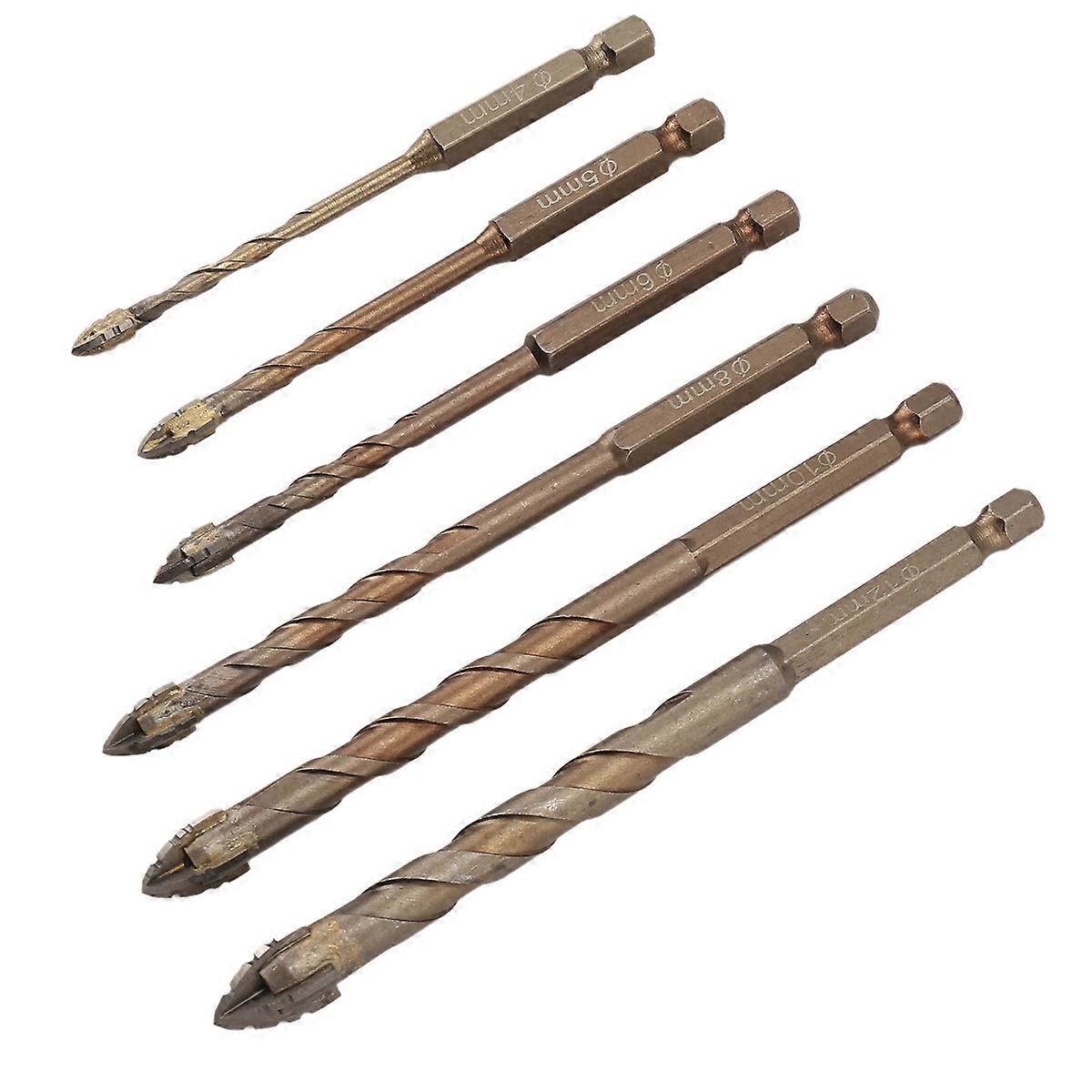 Four-Flute Sawtooth Eccentric Drill Bit,