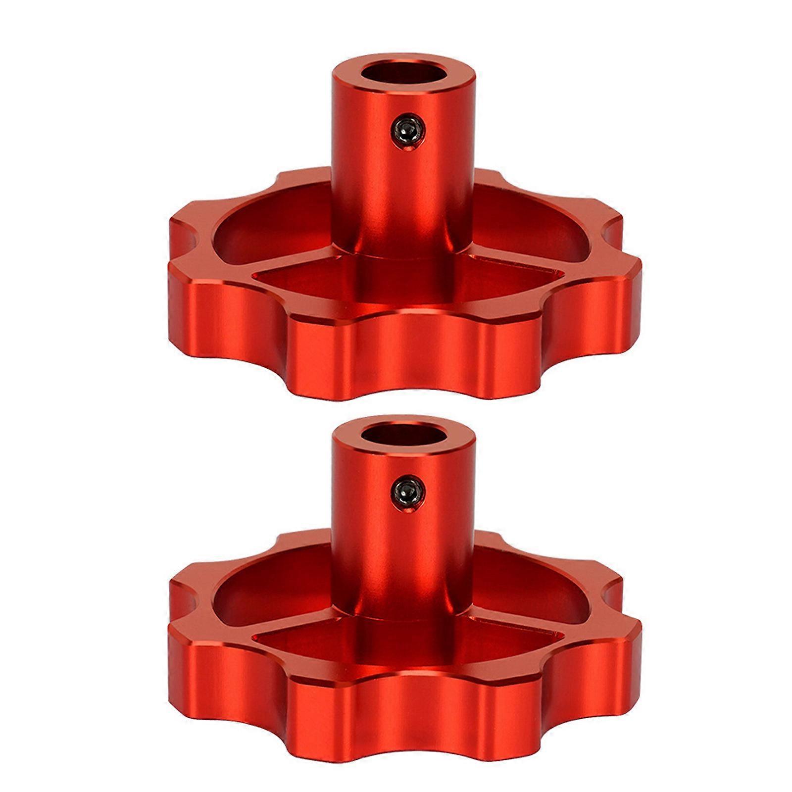 2pieces  Easy To Use Miniature Knob Pack Knob For 3D Printer Part For Enhanced Device Management  Red