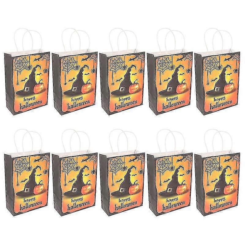 10pcs Candy Bags For Halloween Decorations