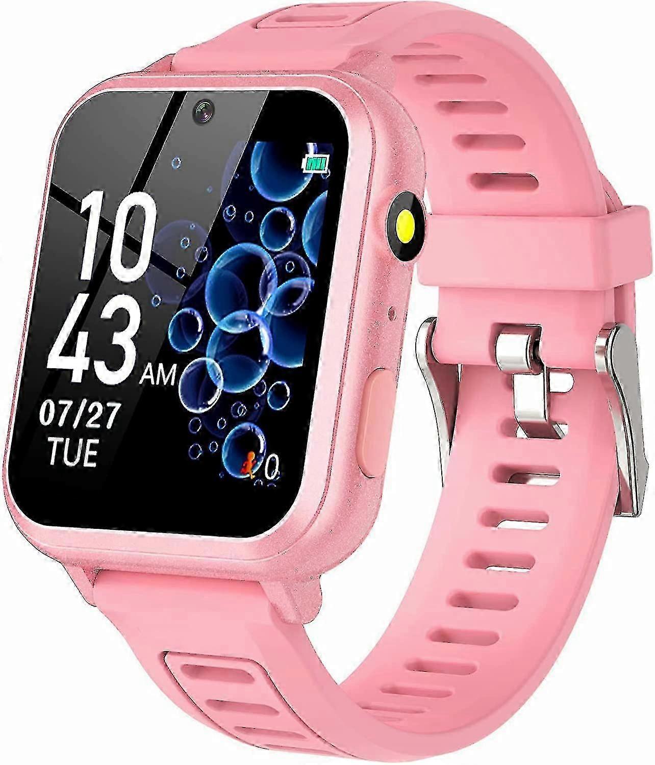 Smart Watch For Kids Boys, Kids Smart Watch Boys With 24 Games Alarm Clock Calendaring Camera Music Player Time Display Video & Audio Recording, Toys