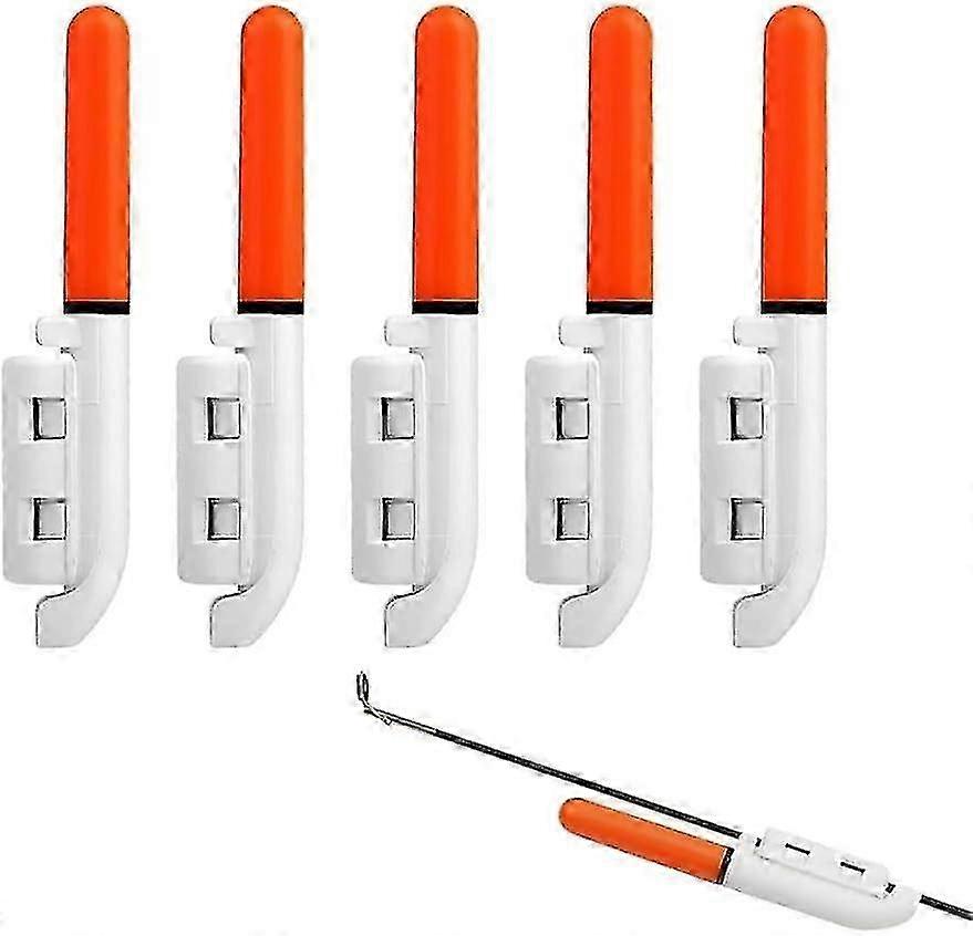 Vanntett Natt Fiskestang Spiss Lys - 5 stk Bite Alarm Glow Stick Fiskeutstyr