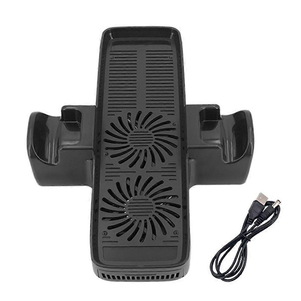 Leiser Lüfter Tragbarer externer Super-USB-Kühler-Lüfterständer für 360°