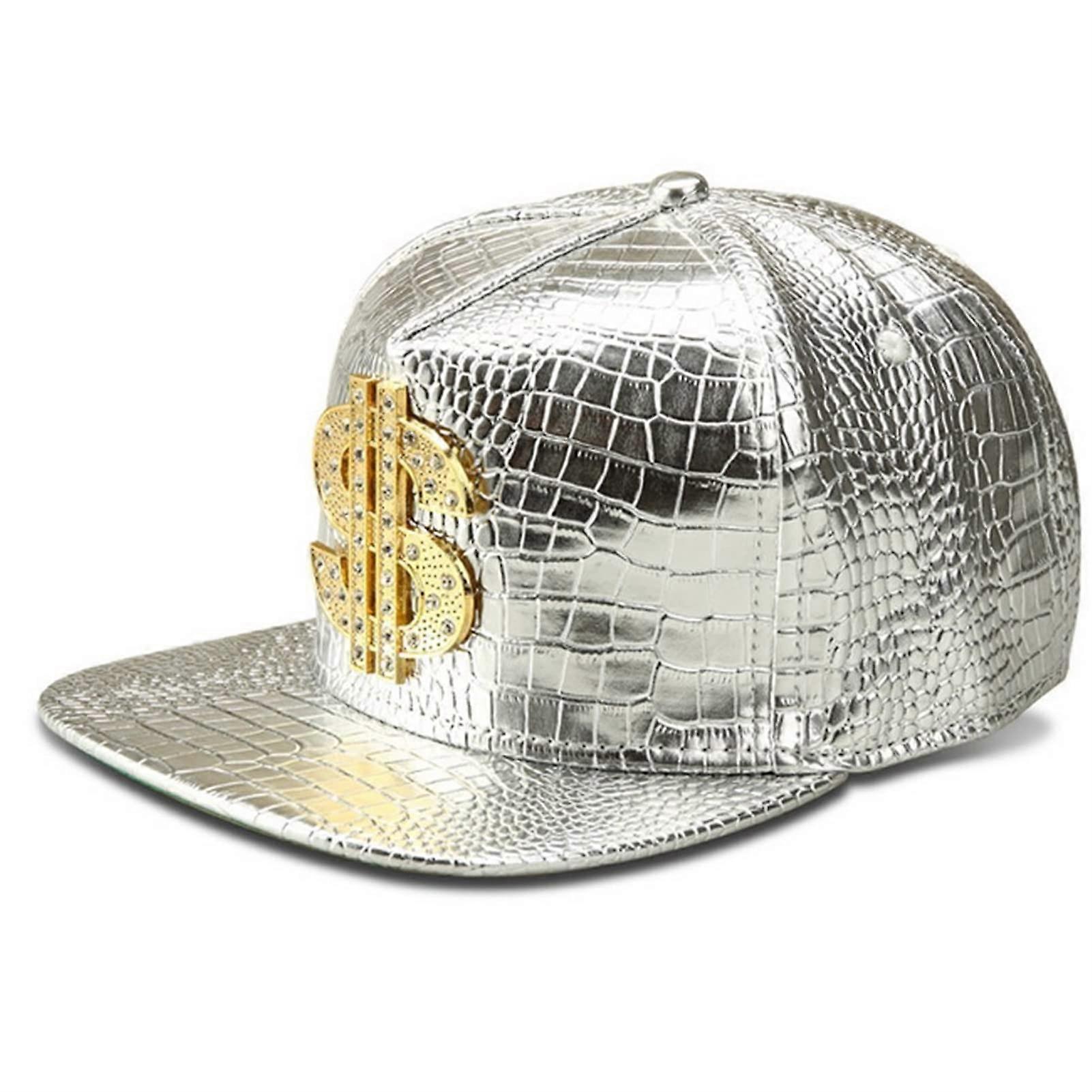 Hip Hop Hat Flat-Brimmed Adjustable Snapback Unisex Cap Rock Cap