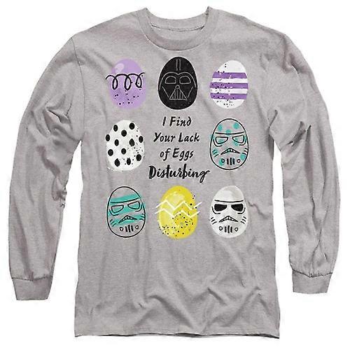 Star Wars Unisex Adult Your Lack Of Easter Eggs Disturbing Darth Vader T-Shirt