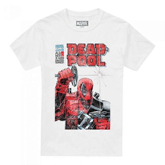 Deadpool Mens Comic Cover T-Shirt