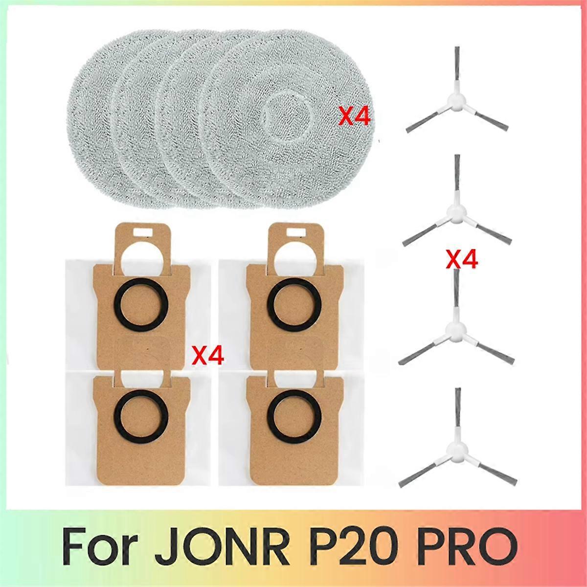 12PCS for P20 Pro Robot Vacuum Cleaner Accessories Replacement