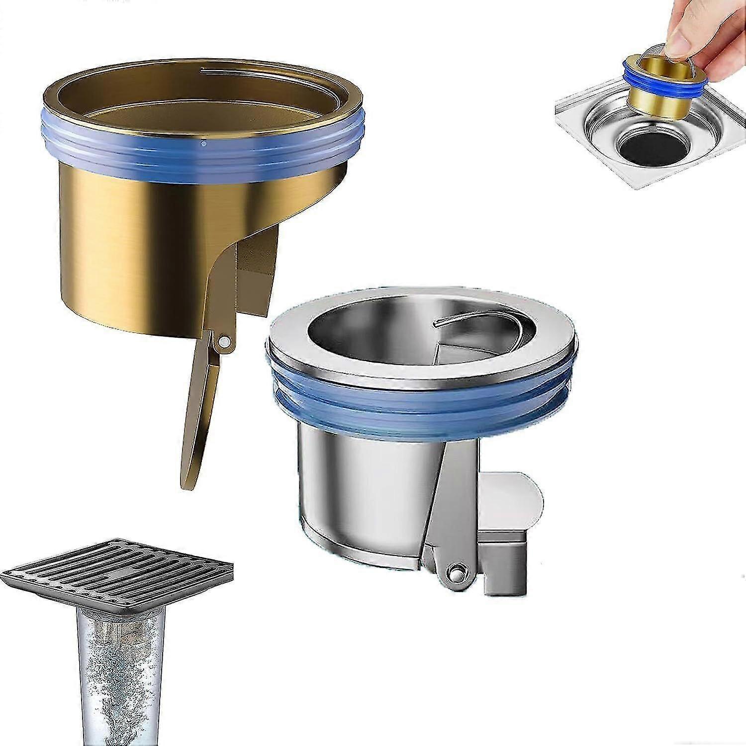 Toilet Floor Drain Deodorizing Core,backflow Preventer Sewer Core Anti-odor Plug