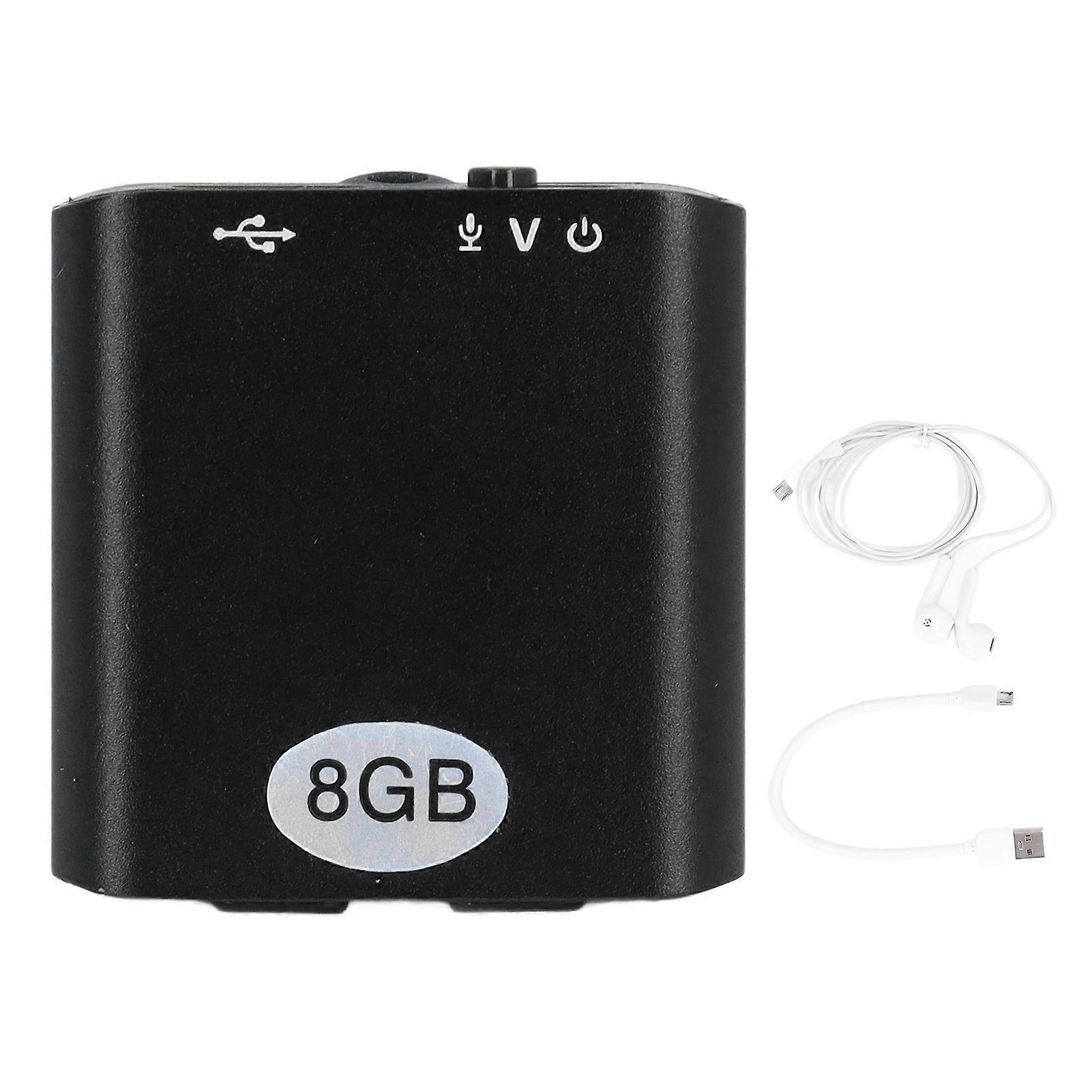 Digital Recorder HD Noise Reduction Portable Voice Activated Recording Device for Lectures Meetings Interview