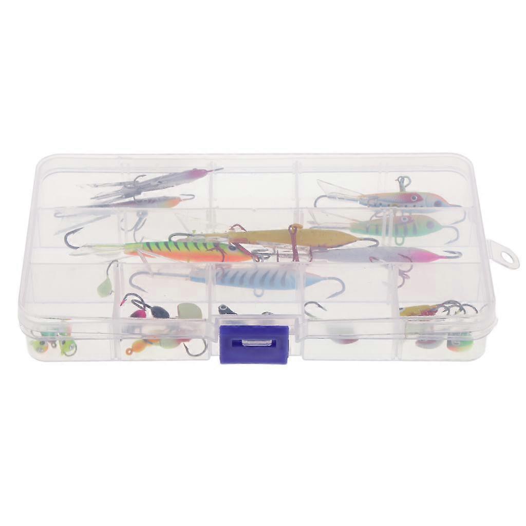26pcs Artificial Simulation Fishing Head Crank Hook