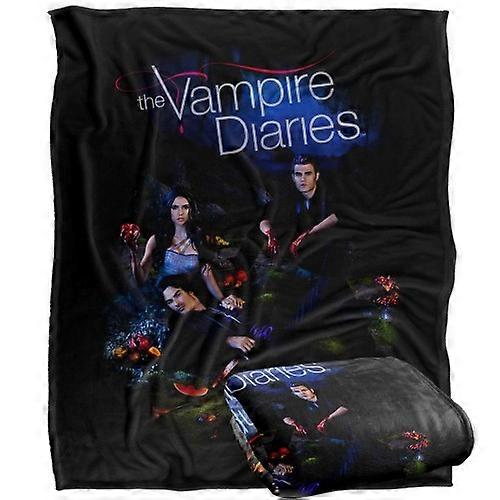 Vampire Diaries Group Shot Blanket