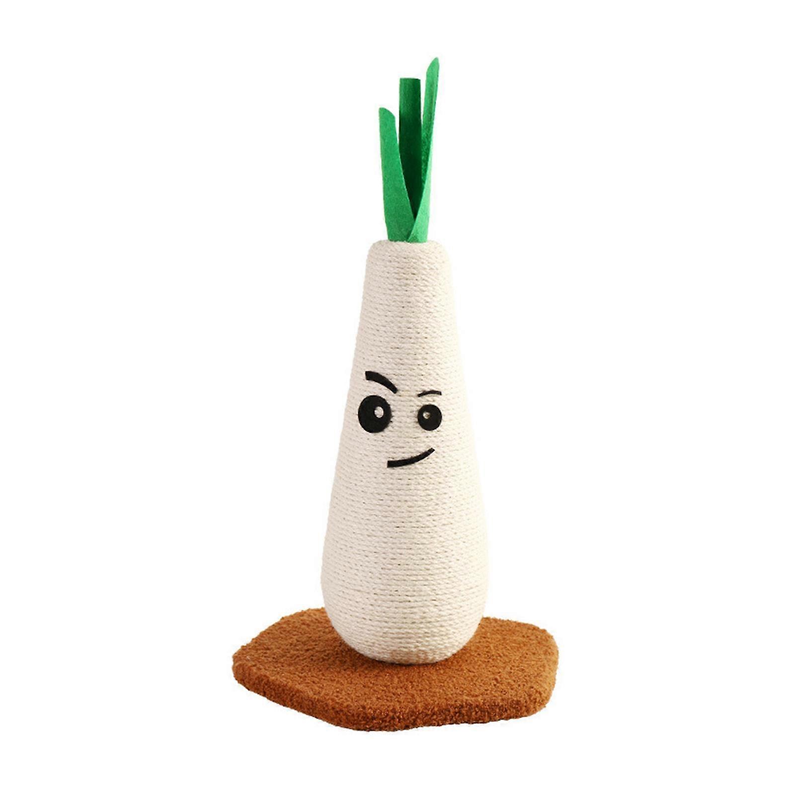 Sisal Cat Scratch Post 15" Tall Kitten Scratching Post for Cat Playing Kitty