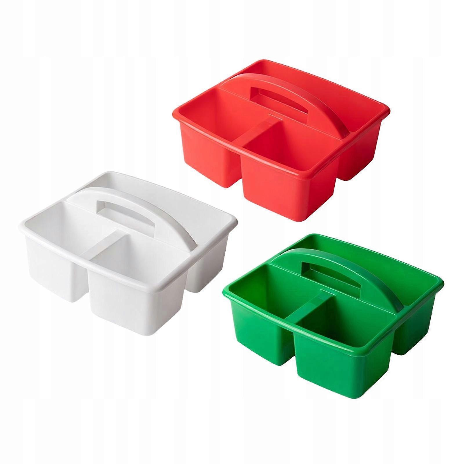 Storage Basket Desk Drawer Orange Yellow Blue