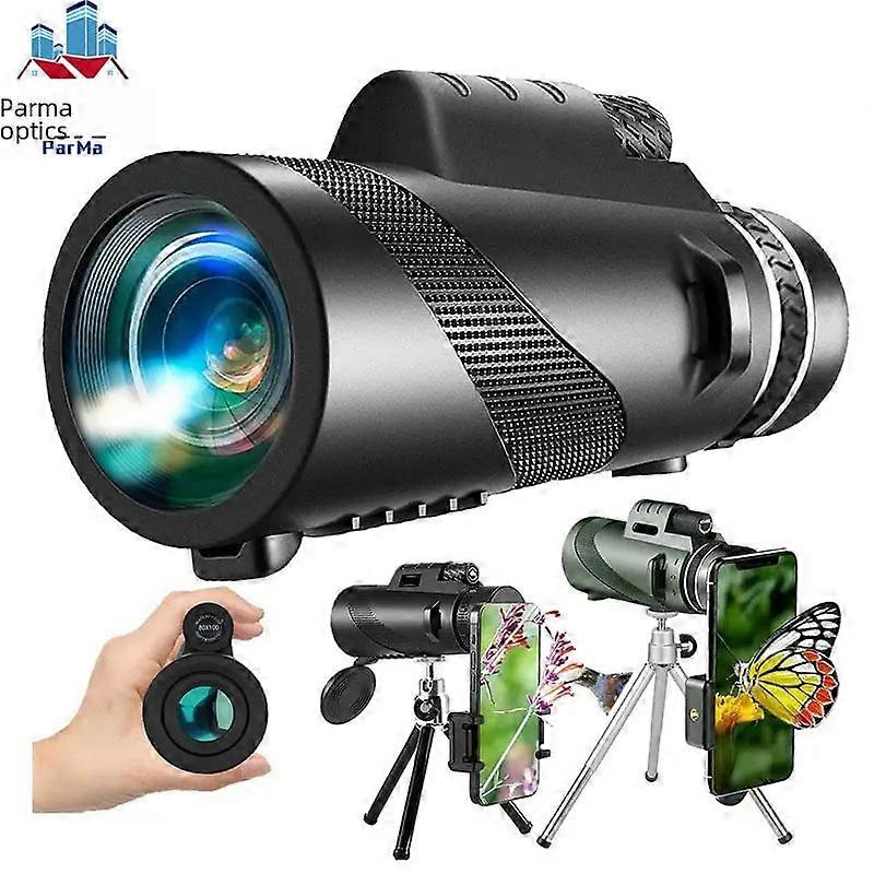 80X100 Single Tube Micro Night Vision High Resolution Monocular Telescope