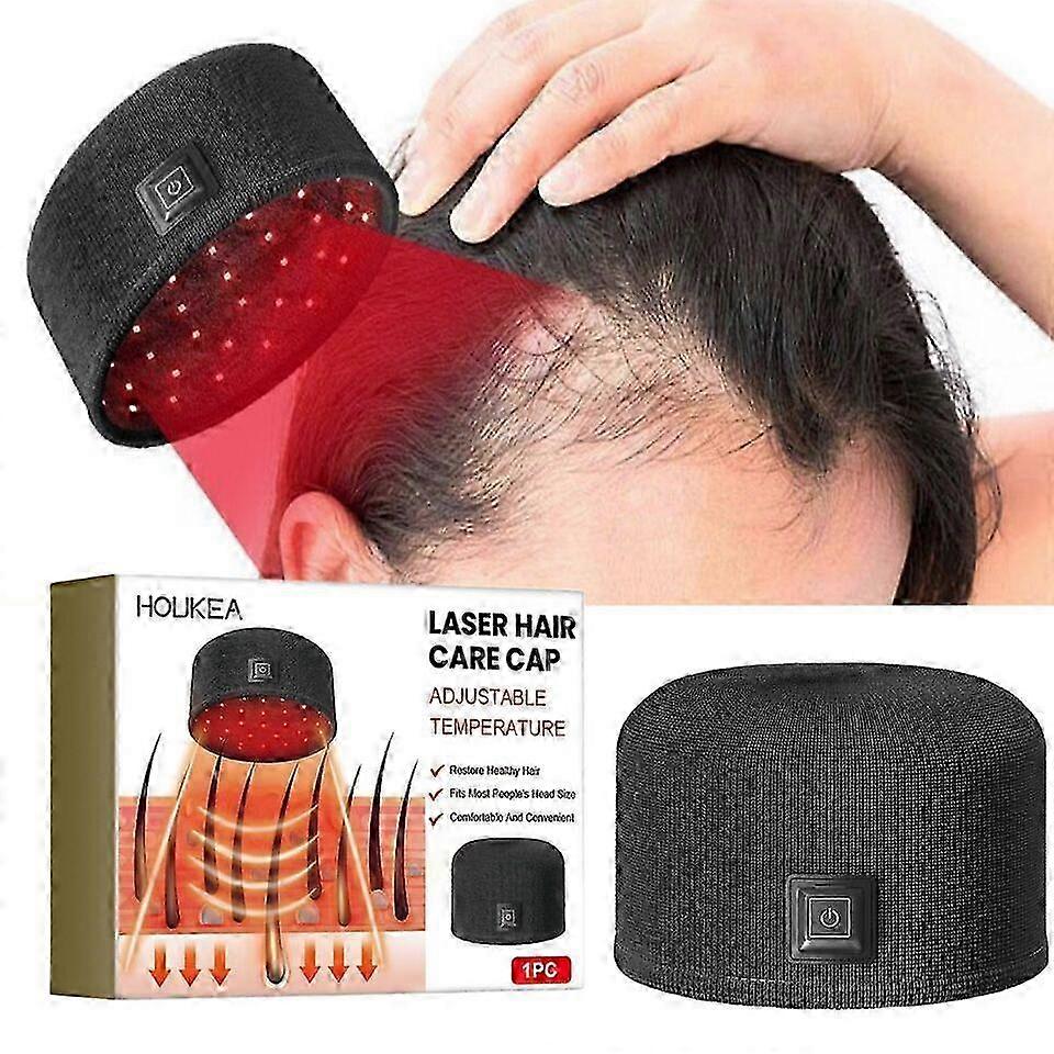 Roter Haarwuchs Hut Helm Verlust Behandlung., Lichttherapie Kappe LED Infrarot Laser