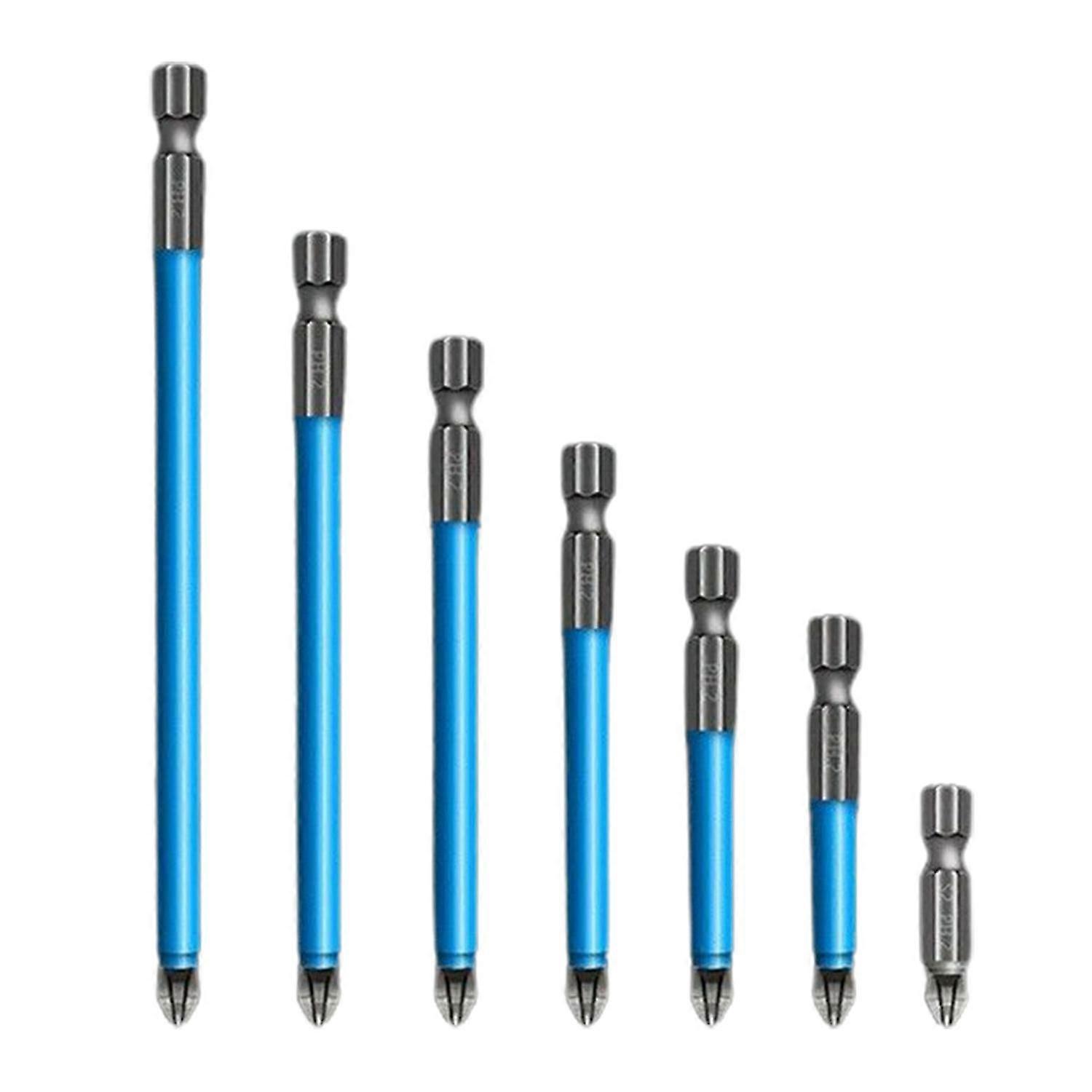 7Pcs Drill Bit Magnetic Attraction Anti-oxidation Hand Tools Hand Electric Drill Driver Bits Set for