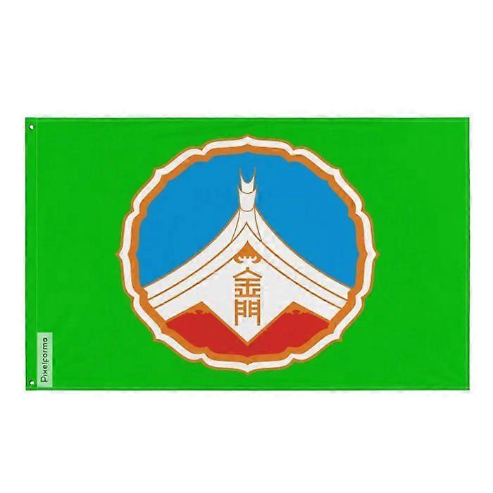 Kinmen County Flag – 90 x 150 cm – Polyester – Iron Eyelets – Durable