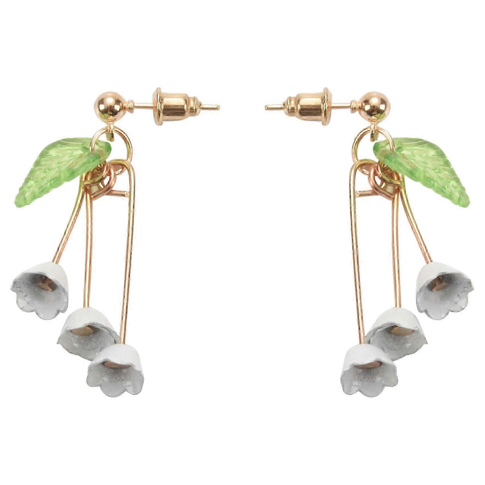 Lily of the Valley Drop Dangle Earrings Bulk Set for Women