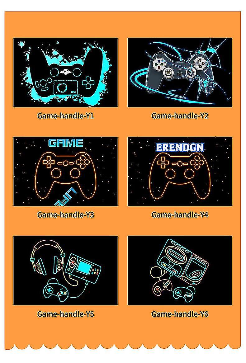 Gamepad Controller Area Rug, Non-slip Floor Mat Doormat Nursery Rug ...