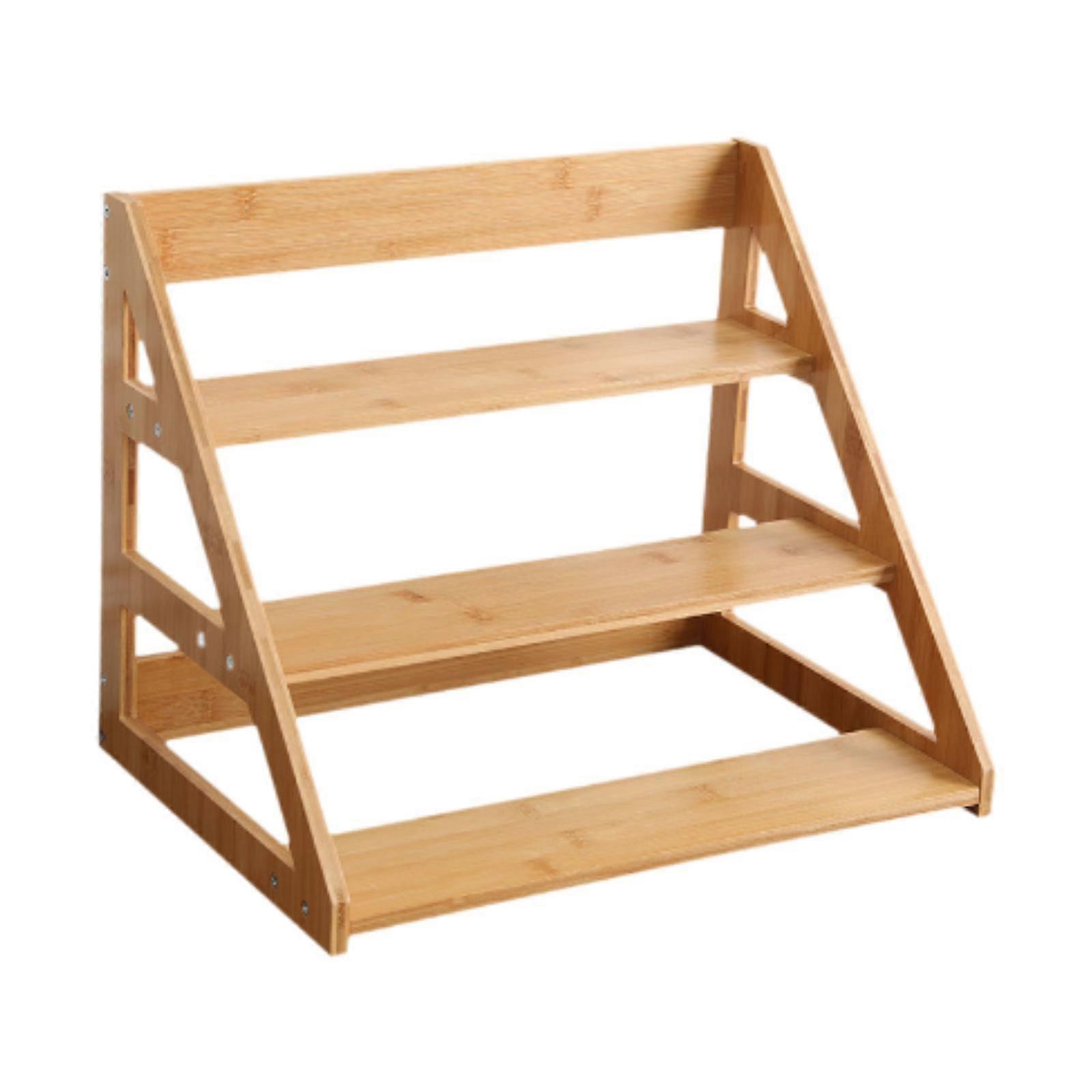 Spice Rack 3 Layers Sturdy Multifunction Makeup Rack for Vanity Desktop Home