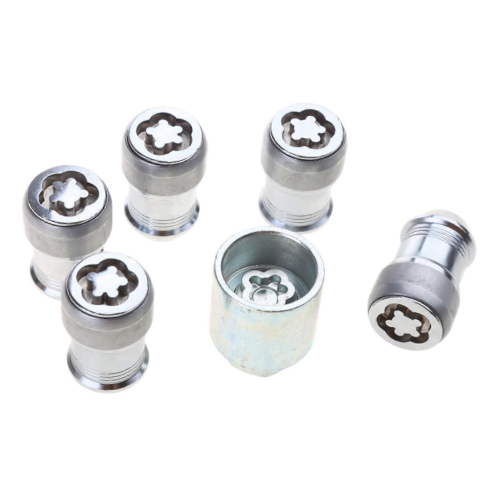 82215711 Wheel Lock Lug Nuts Set M14x1.5 Accessory Anti-Theft Locking Lug Nuts Reliable Fixation for Vehicle Maintenance