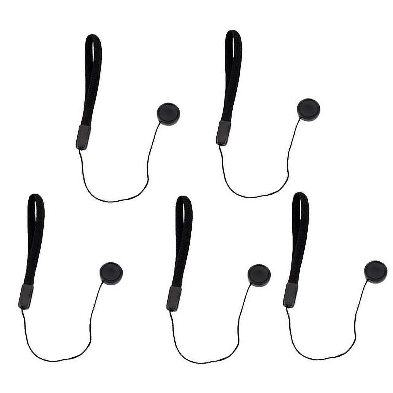 5PCS Lens Cover Rope DSLR Lens Cap Holder Belt Nylon Keeper Anti-lost Wrist Strap Cord String Leash for SLR Camera