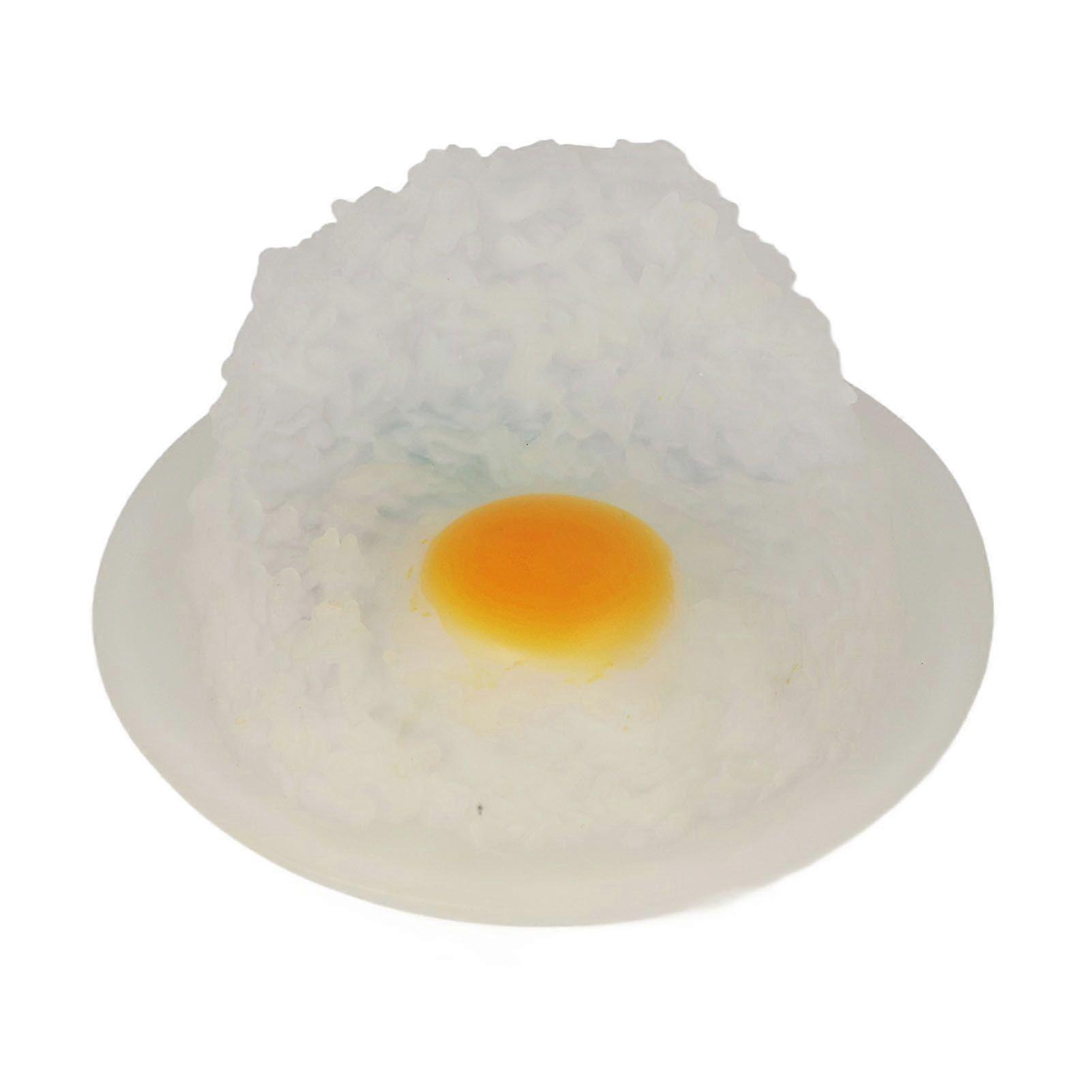 Lampe LED en forme d'œuf multifonction colorée en ABS et silicone, support de téléphone pour décoration