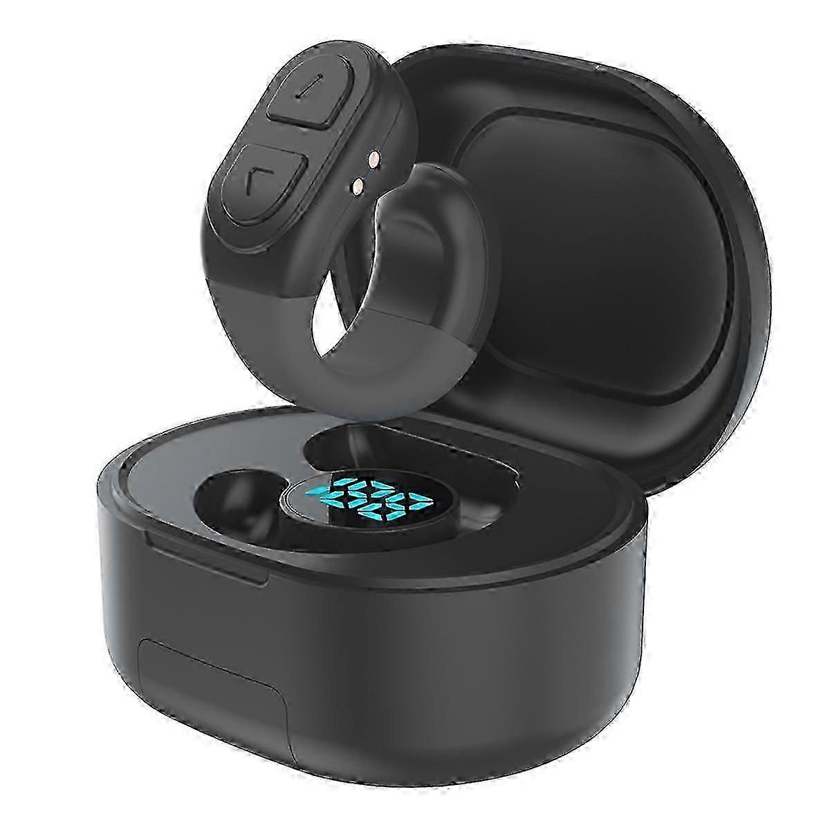 Scrolling Ring Remote Bluetooth Page Turner Clicker with Digital Charging Case for IOS Android Phon