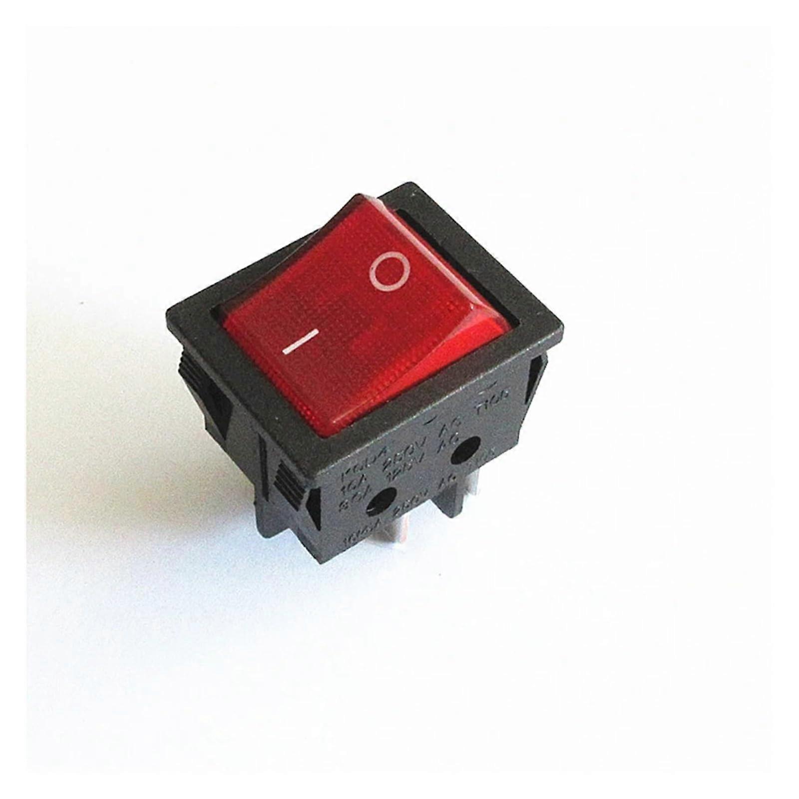 Latching Rocker Switch Power Switch 4 P with Light 16A 250VAC 30A 125VAC T8555 KCD4 DPST Welder Switch Ref: 1087