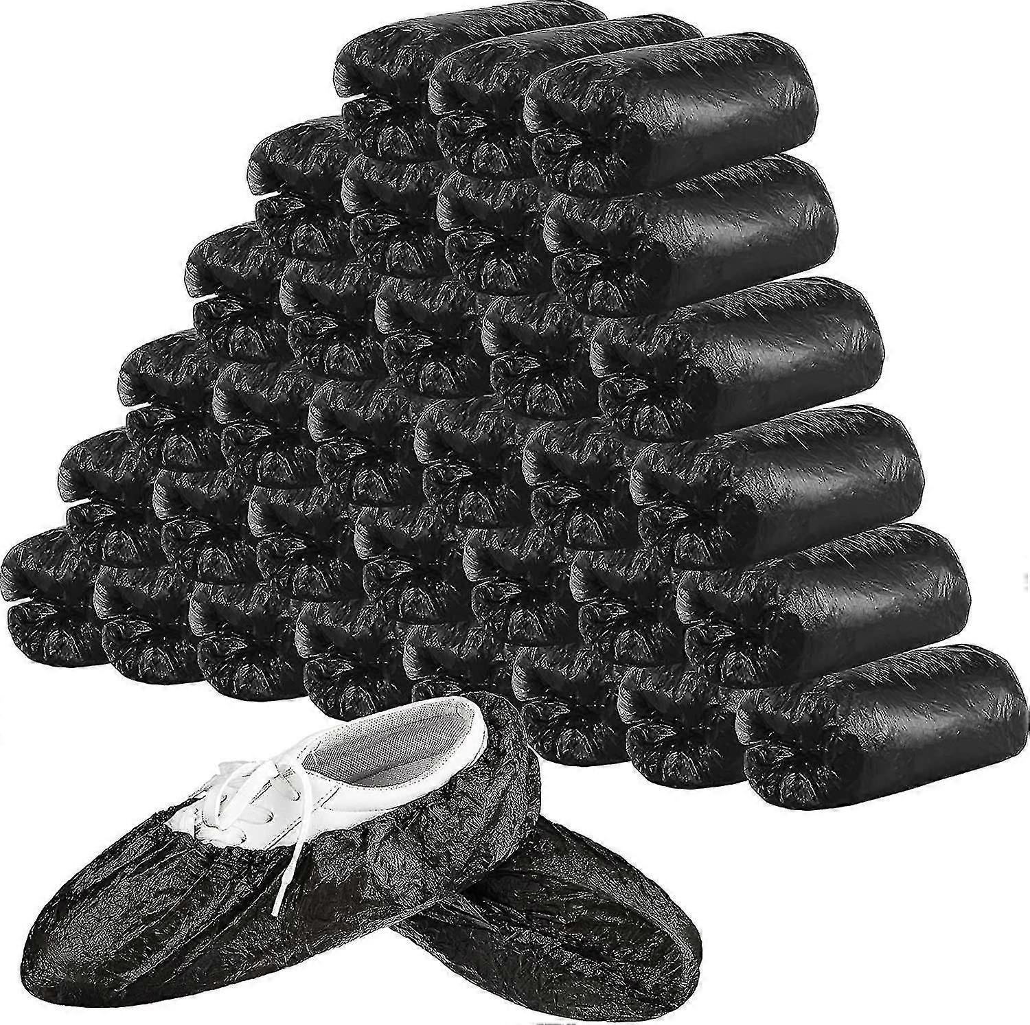 200 ks (100 párů) jednorázových obalů na boty pro ochranu podlah, koberců a chráničů bot