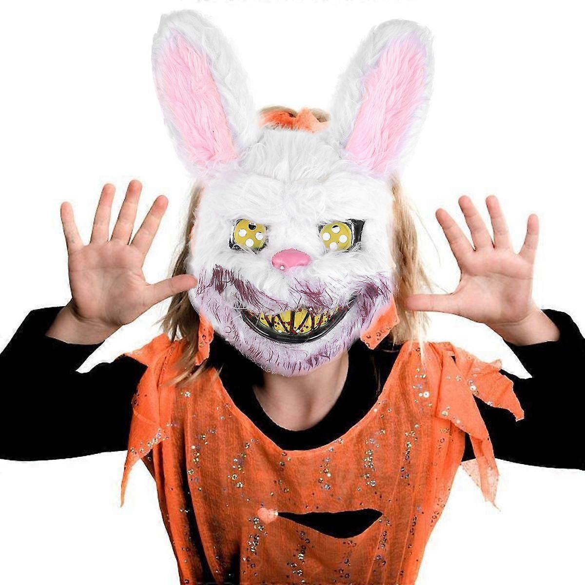 Performance Mask for Men, Rabbit Design Suitable for Halloween and Themed Celebrations