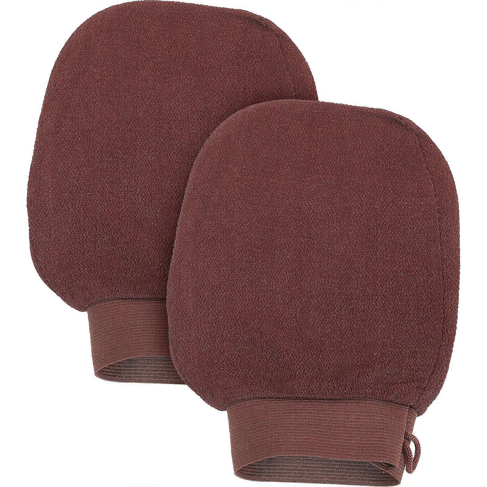 2Pcs Back Scrubbers for Indoor Deep Scrubbing Gloves Body Cleaning Tools